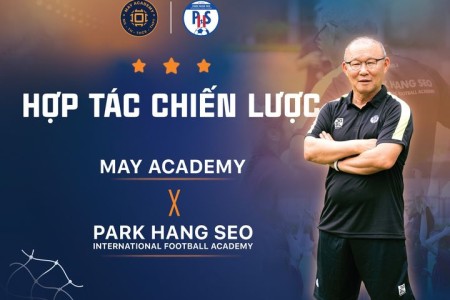 Hợp tác chiến lược cùng Học viện Bóng đá Quốc tế Park Hang Seo